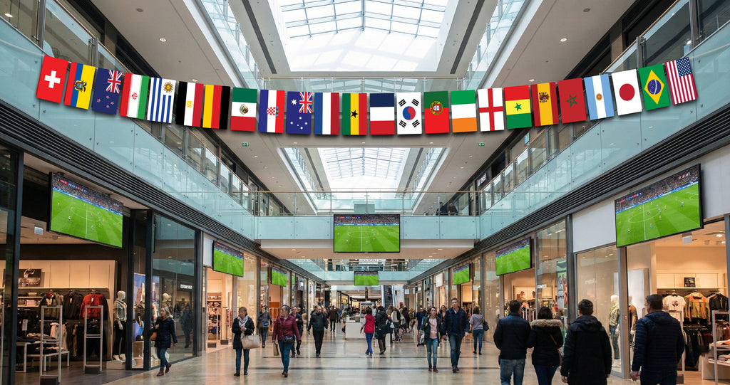 String Flags Hand Tied 2026 International Soccer